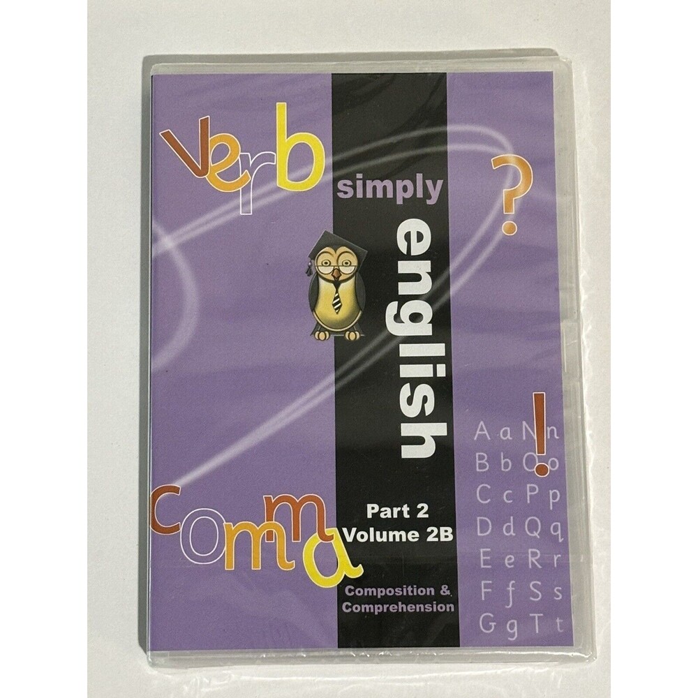 Simply Eng. Part 2 Vol. 2B DVD Simply Maths Study Program Brand New/Sealed 2006